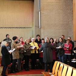 Seelsorgeraumchor unter der Leitung von Siegfried Kager