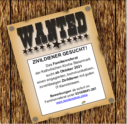 ZIVI gesucht