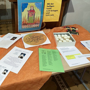 Station zur Heiligen Lucia in der Pfarrkirche Wundschuh